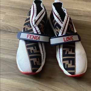 Fendi Fabric Sneakers